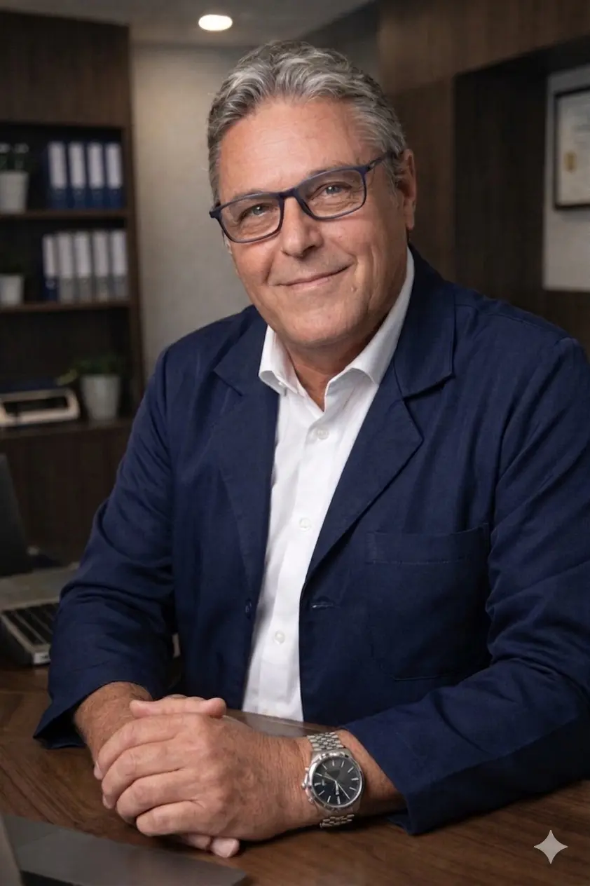 Dr. André Gasparian em contexto clínico